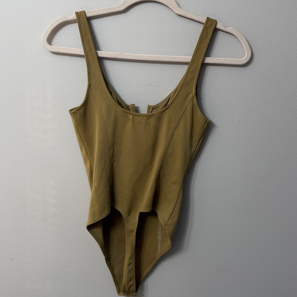 Good American Corset Tan Bodysuit - Picture 8 of 13